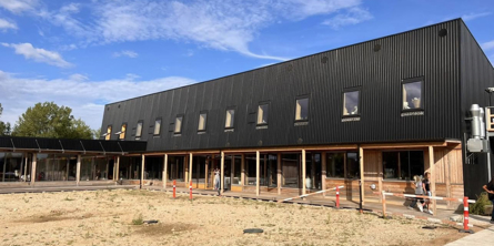 Bakkens Hjerte under opførelse